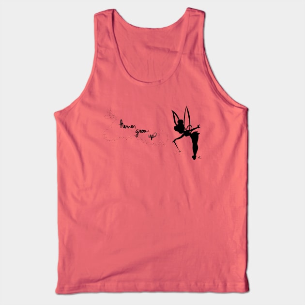 Tinkerbell Tank Top by Art_byKay